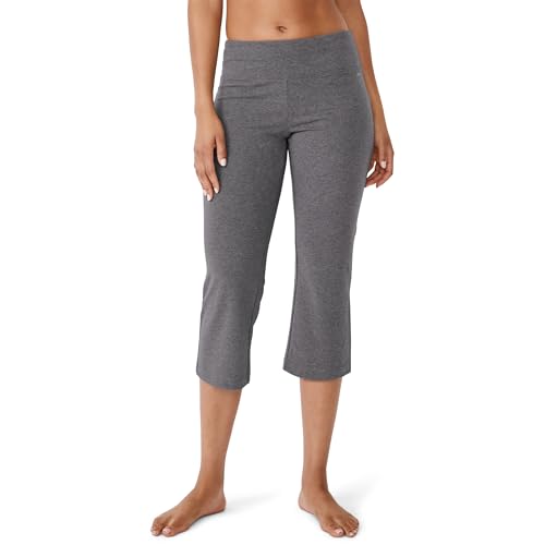 Image of Jockey Womens Cotton Stretch Slim Flare Capri