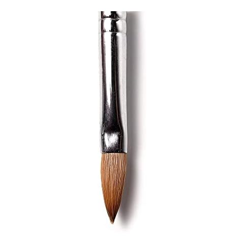 KADS Size 8# Kolinsky Sable Acrylic Nail Brush Black Kolinsky Sable Brush Professional Acrylic Brush Cover