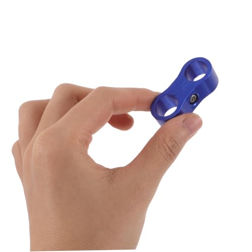 Abrazadera separadora en aluminio para mangueras hidráulicas de automóviles 3