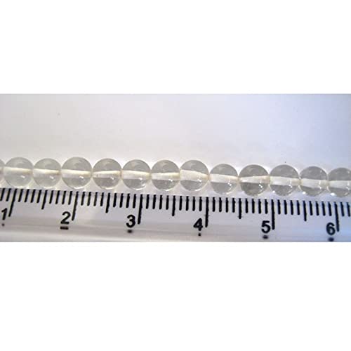 Quartz crystal rondelles perles minérales blanches 15 pouces