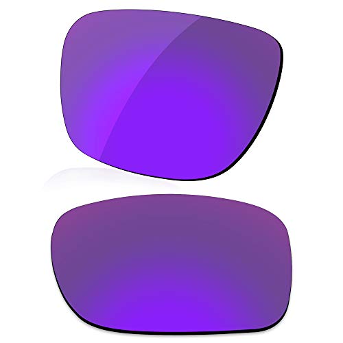 LenzReborn Lentes polarizados de repuesto para gafas de sol Oakley TwoFace OO9189, más opciones, Violeta uva - Espejo polarizado, Taille unique