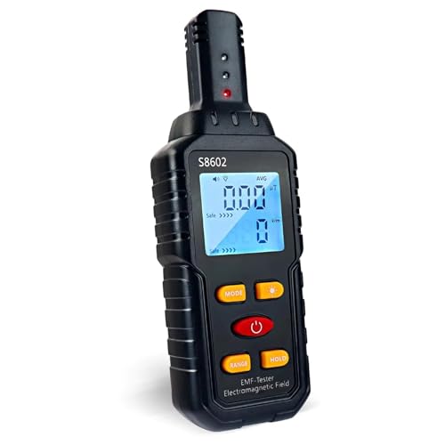 Gauss Meter S8602 Digital 3-en-1 EMF Tester portátil miniatura 3