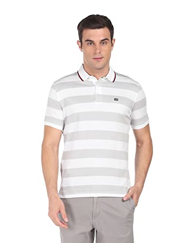 Image of Arrow Men's Cotton Straight Polo Neck T-Shirt