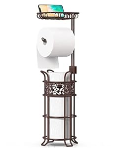Heioov PJ-01 Toilettenpapierhalter Bronze 4-Rollen