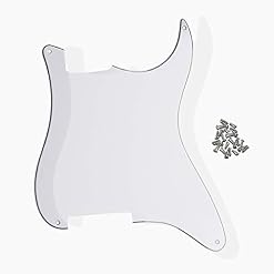 FLEOR 4 trous DIY Strat Guitare Pickguard Matériel vierge avec vis de montage pour tous les Américains/Mexicains… - Les Beatles, Paul McCartney, John Lennon, RIngo Starr, George Harrison FLEOR 4 trous DIY Strat Guitare Pickguard Matériel vierge avec vis de montage pour tous les Américains/Mexicains… – Image 5
