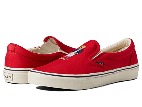 Polo Ralph Lauren Keaton Polo Bear Canvas Sneaker, Rl2000 Red...