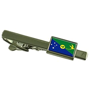 Kerst Island Tie Clip – Bar met Selecteer Geschenken Pouch