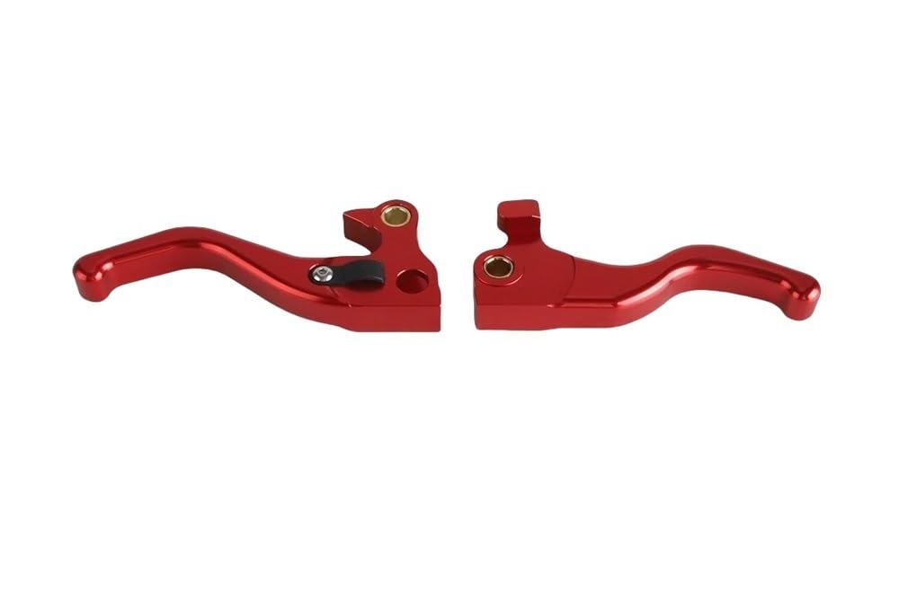 Pliqvbn 2 Finger Red Clutch Brake Shafts Ch&Rome Brake Clutch Hand Control Lever For Sportster 1200 883 For Forty For Eight For Superlow For Nightster For Roadste 2004-13