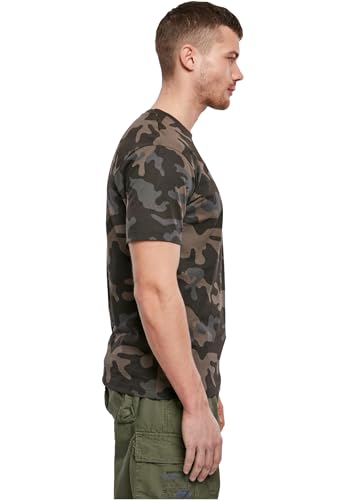Image of Brandit Camo T-Shirt | Made from pure cotton in camo pattern. With crew neck and short sleeves.