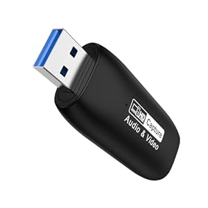 Yjcnelcr 1080P HDMI Karta Przechwytywania USB 3.0