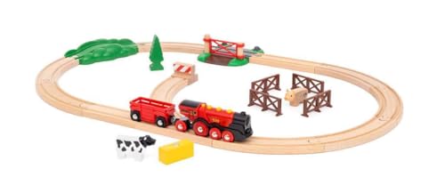 Brio World – Set Di Treni Lola Rossa | Pista In Legno Per Bambini | Treno Brio Bambini 3 Anni O Più | Idee Regalo | Regalo 3 Anni - 2
