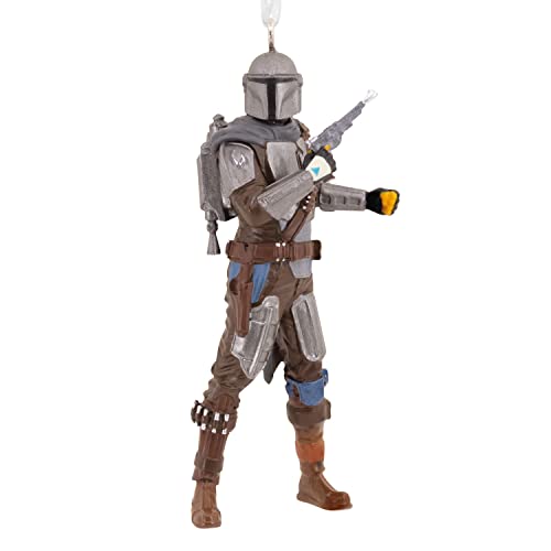 Hallmark Star Wars Sammelfigur The Mandalorian & Jet Pack Design, H...