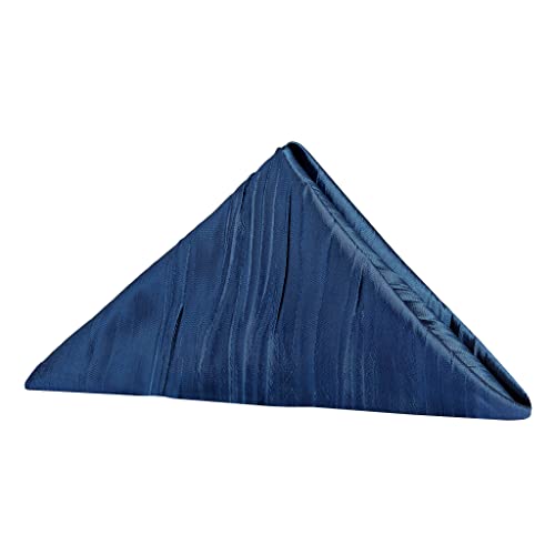 Servilletas de tela navy blue 20 x 20 pulgadas set x10 miniatura 1
