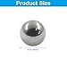 Bivethoi 100 Pack Carbon Steel Bearing Balls, 8mm Precision Steel Balls Polished Bearing Balls for Industrial Equipment/DIY Enthusiasts
