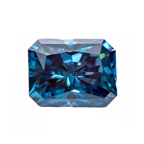 Moissanite en vrac VVS1 couleur radiant pour création de collier unique