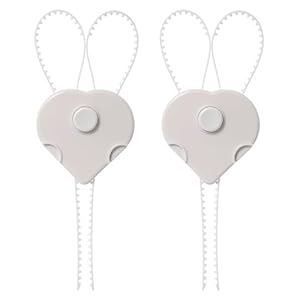 Dreambaby Flexi Lock – Cabinet & Drawer Handle Locks – Cabinet Safety Straps – with Multi-Touch Release System – White – 2 Count (Pack of 1) – Model L185