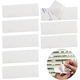 8 Pcs Horizontal Blind Repair Tabs Mini Blind Slat Repair Kit Horizontal Blinds Replacement Slats White Blind Fixers for Horizontal Blinds (1