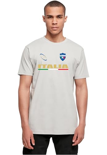 Mister Tee Herren T-Shirt 100% Baumwolle Leichtasphalt M
