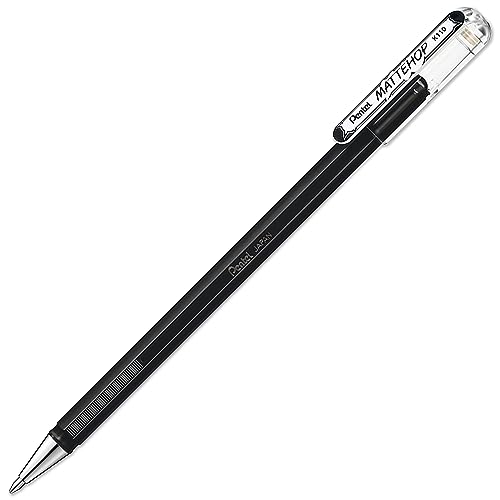 Bolígrafos Pentel Mattehop Gel Liquid Pack 8 colores miniatura 4