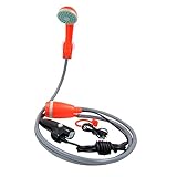 DRESSOOS Ducha Aire Libre Ducha De Camping Para Deportes Aire Libre Duchas Exteriores Bomba De Ducha Portátil Ducha Para Acampar Cabezal De Ducha Portátil Para Exteriores