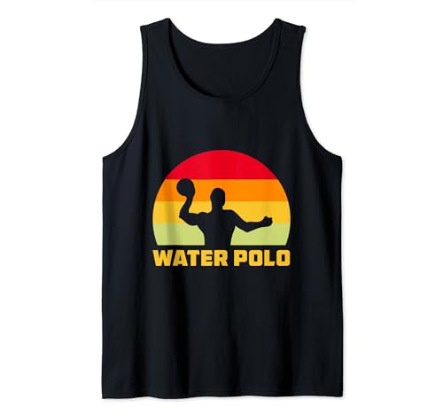 Diseño deportivo para jugador de waterpolo, nadador, atleta Camiseta sin Mangas