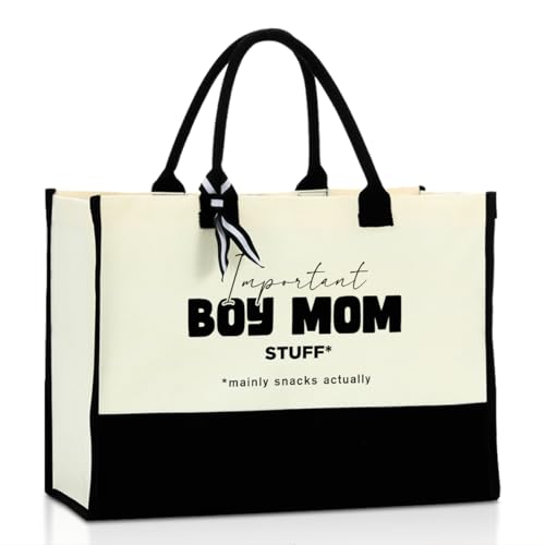QIONGQI-Grandma-Boy-Mom-Girl-Mom-Godmother-Mother-in-Law-Aunt-Gifts-Canvas-Tote-Bag-Beach-Bag-Reusable-Grocery-Shopping-Bags