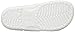 Crocs Unisex Classic Two-Strap Slide Sandals, White, 11 US Men