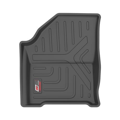 Image of GFX Tpv Premium 3D Life Long Car Floor Mats Compatible with Safari (2023) Onwards. Captain Seat, 6 Seater (Automatic) Black