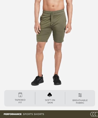 Image of TEGO Revive Shorts | Soft Stretch Recovery Shorts | Slim Fit | VAPArise Fabric | Training, Travel & Lounge Wear | Men's Gym Shorts