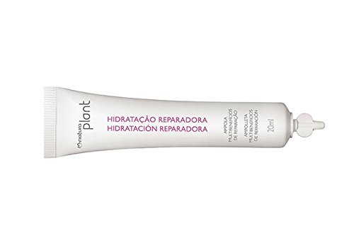 Linha Plant (Hidratacao Reparadora) Natura - Ampola Multibeneficios de Reparacao Capilar Para Cabelos Secos ou Ressecados (4 x 20 Ml) - (Multieffect Restoration Ampoules for Dry Hair (4 x 0.67 Fl Oz))