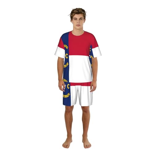 Pyjama homme Caroline du Nord ensemble élégant en maille premium