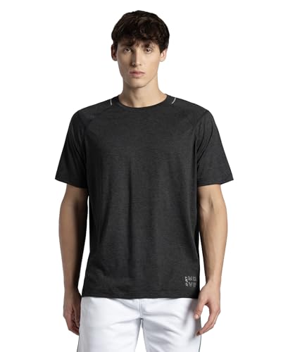 Image of Jockey MV53 Men Microfiber Fabric Round Neck Half Sleeve Active Wear T-Shirt with StayDry Tech