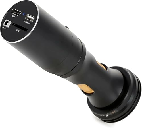 Image of AmScope - 1080p HDMI All-in-One Digital Microscope with Zoom Optics on Table Stand - DM756H2D-TS