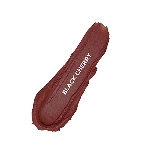 Image of REVLON Super Lustrous Luscious Matte Lipstick, 80% Conditioning Ingredients, intance color, Waterproof, Long-Lasting, 100% Vegan Lipstick, Black Cherry (021), 4.25 gm (Pack of 2)