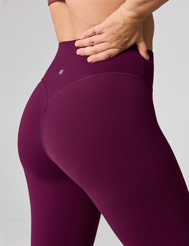 Image of UNISSU Hugcurve No Front Seam High Waisted Workout Leggings for Women Buttery Soft Yoga Pants Gym Athletic Tights - 25''