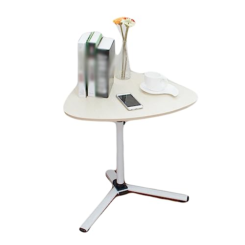 CXEGCCUF Mesa Auxiliar Moderna, Mesa con Bandeja para TV, Mesa de Centro móvil con elevación de Altura Ajustable, Mesa esquinera Moderna, Escritorio pequeño para Ordenador portátil para Mes