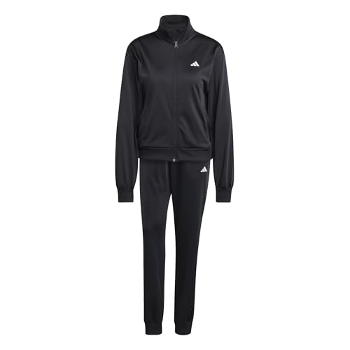 adidas Women's Essentials Feelcozy Track Suit, Black, Large
