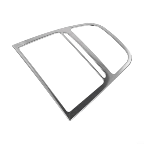 PureBowlic Panel de control de consola central Moldura de cubierta, para Opel, para MOKKA 2013-2015, decoración de bisel de interruptor interior de acero inoxidable, para cinta de doble cara, acabado