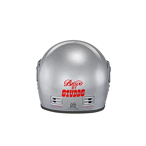 Image of Studds Bravo Helmet (Silver Grey, XL)