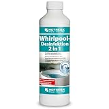 HOTREGA Whirlpool-Desinfektion 2in1 500 ml | Whirlpool Reiniger | Desinfiziert, reinigt und entkalkt | Kraftvoll gegen Kalk Bakterien Viren & Gerüche
