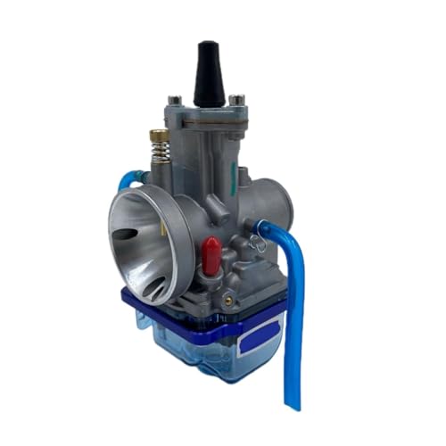 Carburateur PWK28 à coulisse plate pour moteur moto 2T et 4T
