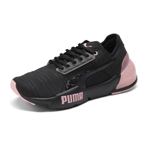 Image of PUMA Womens Cell Phase Femme Running Sneakers Shoes - Black, Pink