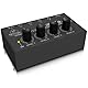 Best Price Square Headphone Amplifier, 4 CH Stereo HA400 by BEHRINGER