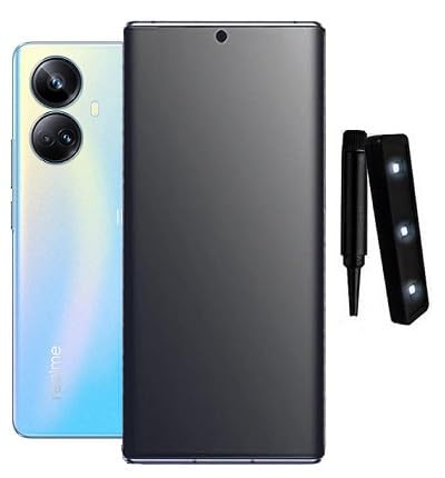 Image of For Realme 10 Pro Plus /Realme10 Pro+ 5G Tempered Glass Screen Protector(Matte Uv) Hd Clarity Full Coverage,Anti-Scratch,Anti Bubble 3D Touch Accuracy(Matte Glass)
