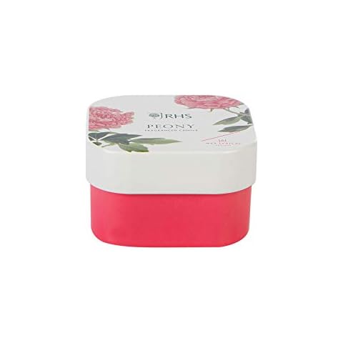 Wax Lyrical Candle Tin with Peony Scent Cover