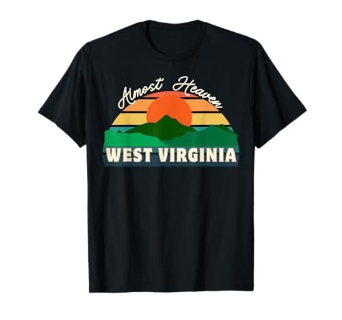 Almost Heaven West Virginia Vacation Travel Souvenir T-Shirt