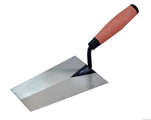 U-Trade 7-Inch Bucket Trowel – Heavy-Duty 18cm Steel Blade with Ergonomic Handle for Efficient Mortar Application and Cleaning. Hardened Steel Blade. (7 INCH)