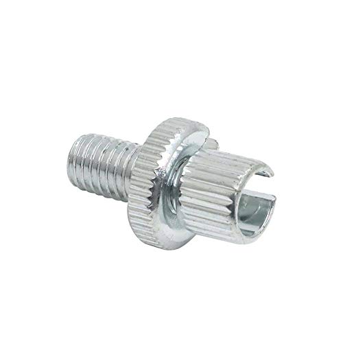 Autovic Clucth Brake Cable Adjuster For Honda Yamaha Kawasaki Suzuki Atv Motorcycle 8Mm Universal Cable Adjuster Nut Bolts(Silver) #TOP6