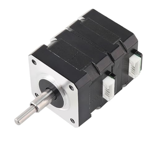 ZKLGS Stepper Motor, 42CD55-0805 Double Layer Stacked 1.6A 270mN.m Nema17 Stepper Motor Forward Reverse Automatic Micro 