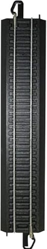 Bachmann Trains - Snap-Fit E-Z TRACK 9” STRAIGHT TRACK - BULK (50 pcs) - STEEL ALLOY Rail With Black Roadbed - HO Scale